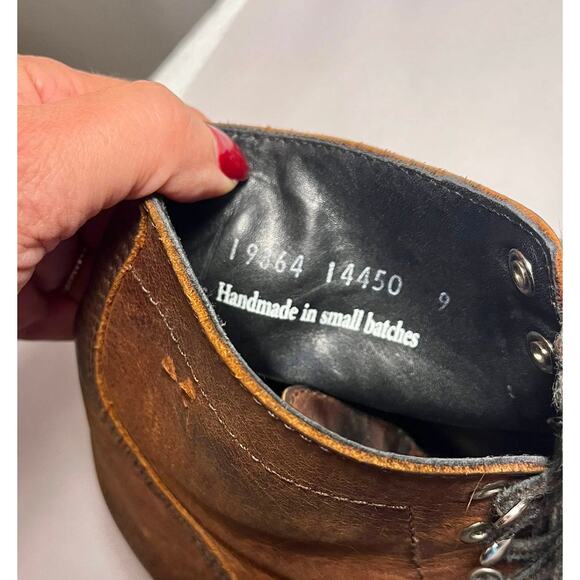 Thursday Boot Company Captain Boots in Arizona Adobe Brown Leather Men's Size 10 - Picture 4 of 7